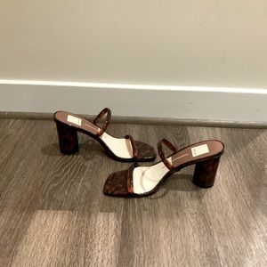 Dolce Vita Noles Heels - Tortoise - Sz 7.5